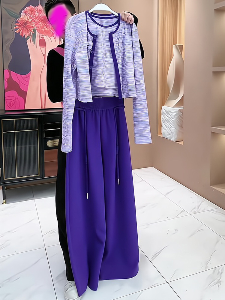 Fashionable Wide Leg Pants Set – Street Fashion Online Bewertung und Preis