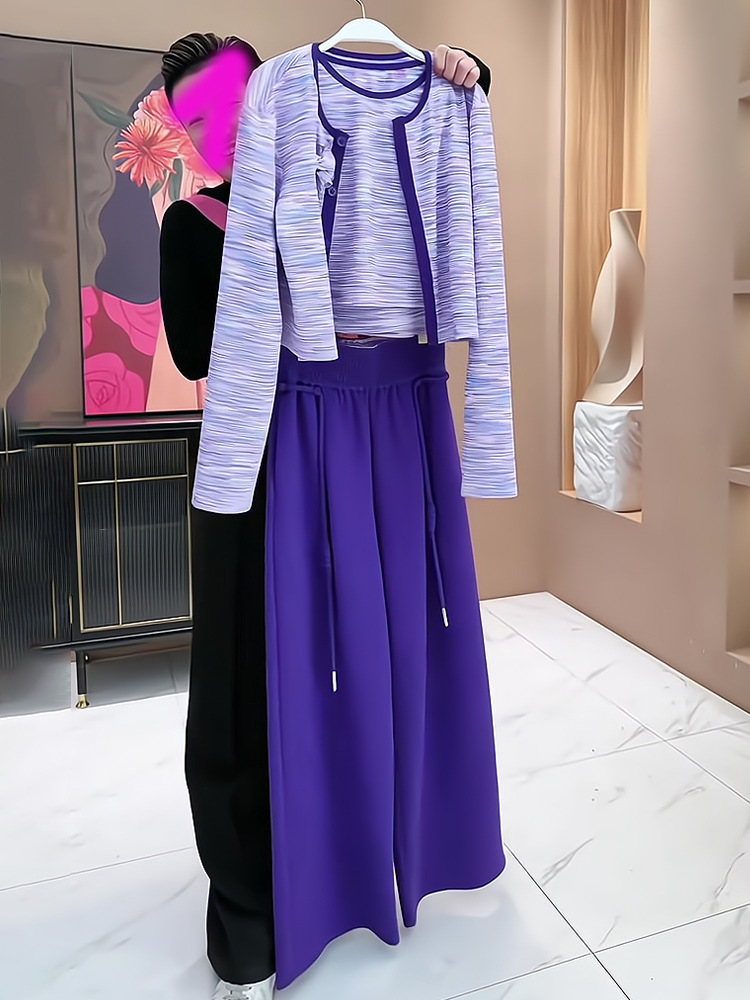 Fashionable Wide Leg Pants Set – Street Fashion Online Bewertung und Preis