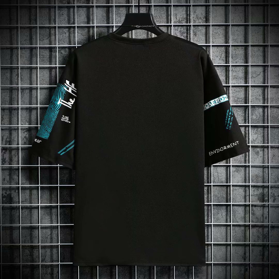 Men Harajuku Graphic Black Sum – Street Fashion Japan Brand Bewertung und Preis