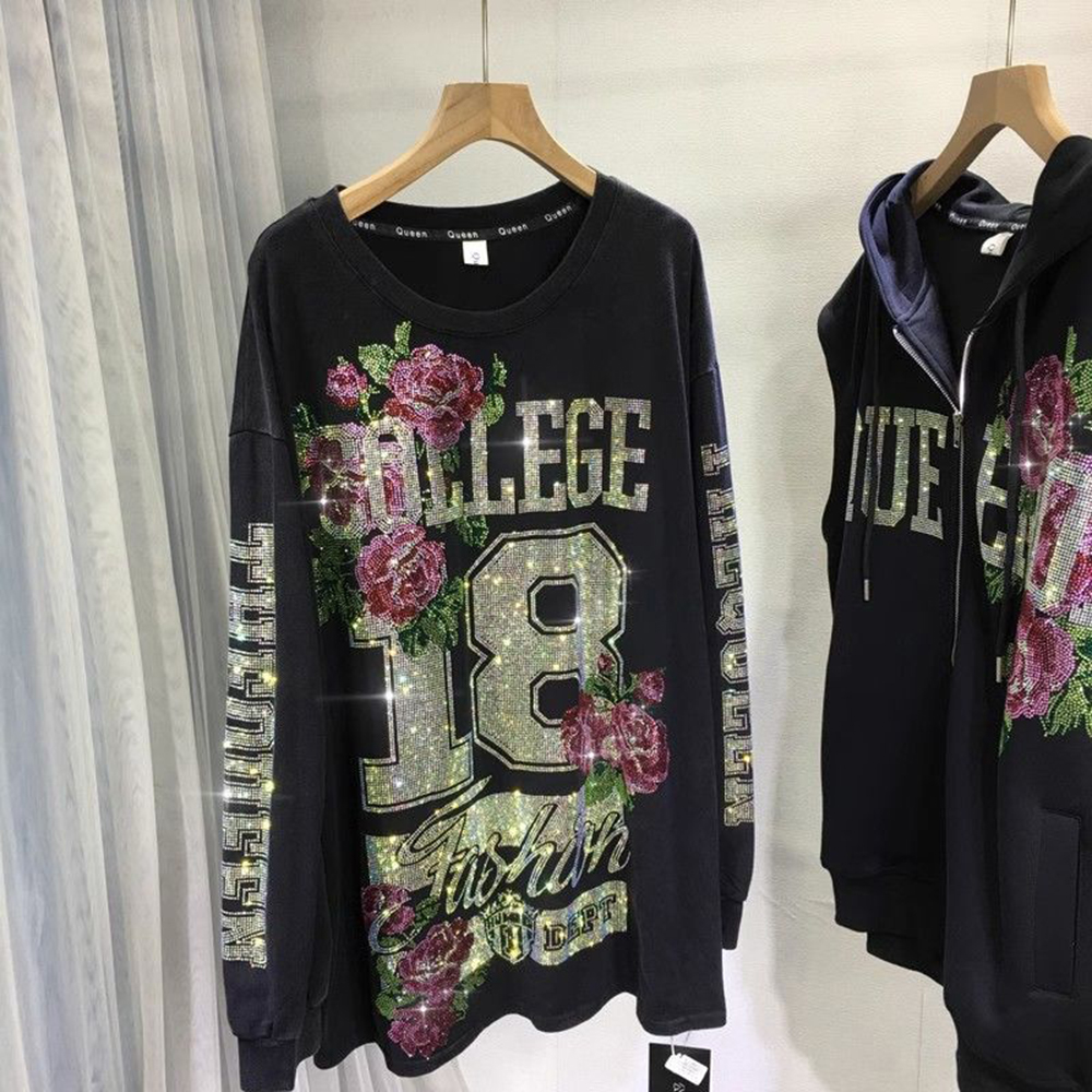 Plus Size Sweatshirts Black To – Street Fashion Plus Size Bewertung und Preis