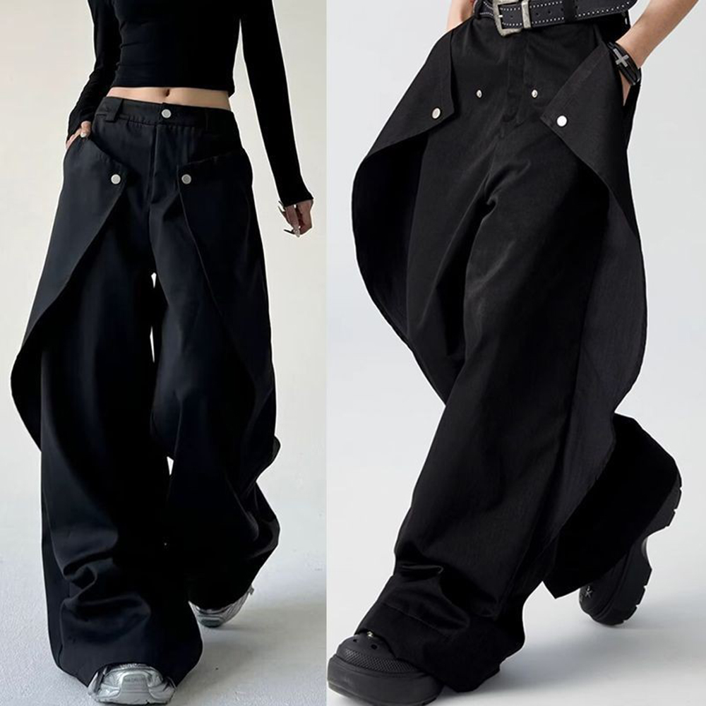 Mens Trousers Stitching Double – Street Fashion Men 2025 Bewertung und Preis