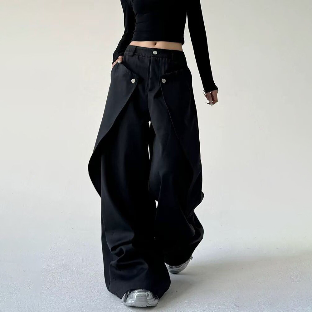 Mens Trousers Stitching Double – Street Fashion Men 2025 Bewertung und Preis