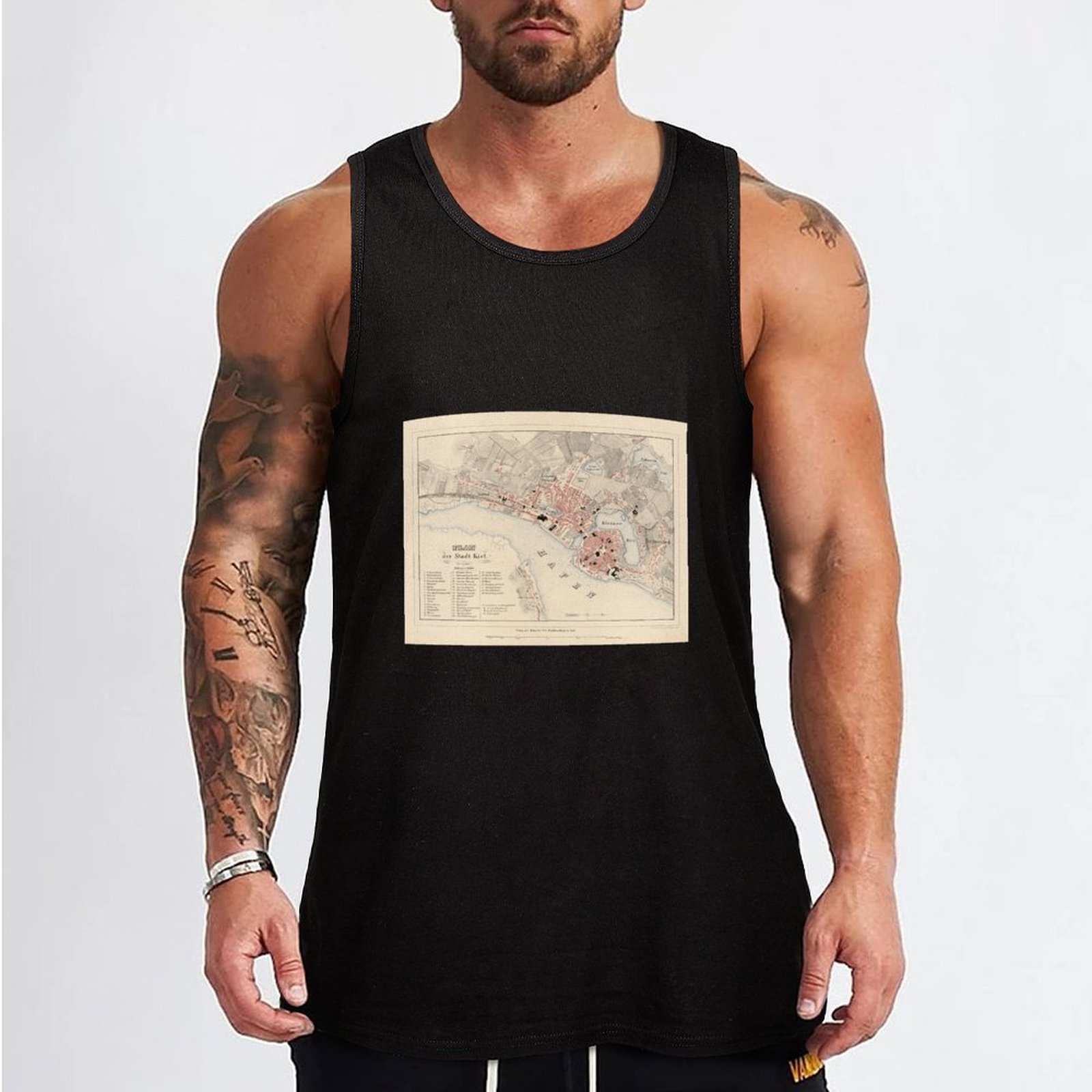 Vintage Kiel Germany Map (1858 – Street Fashion Germany Bewertung und Preis