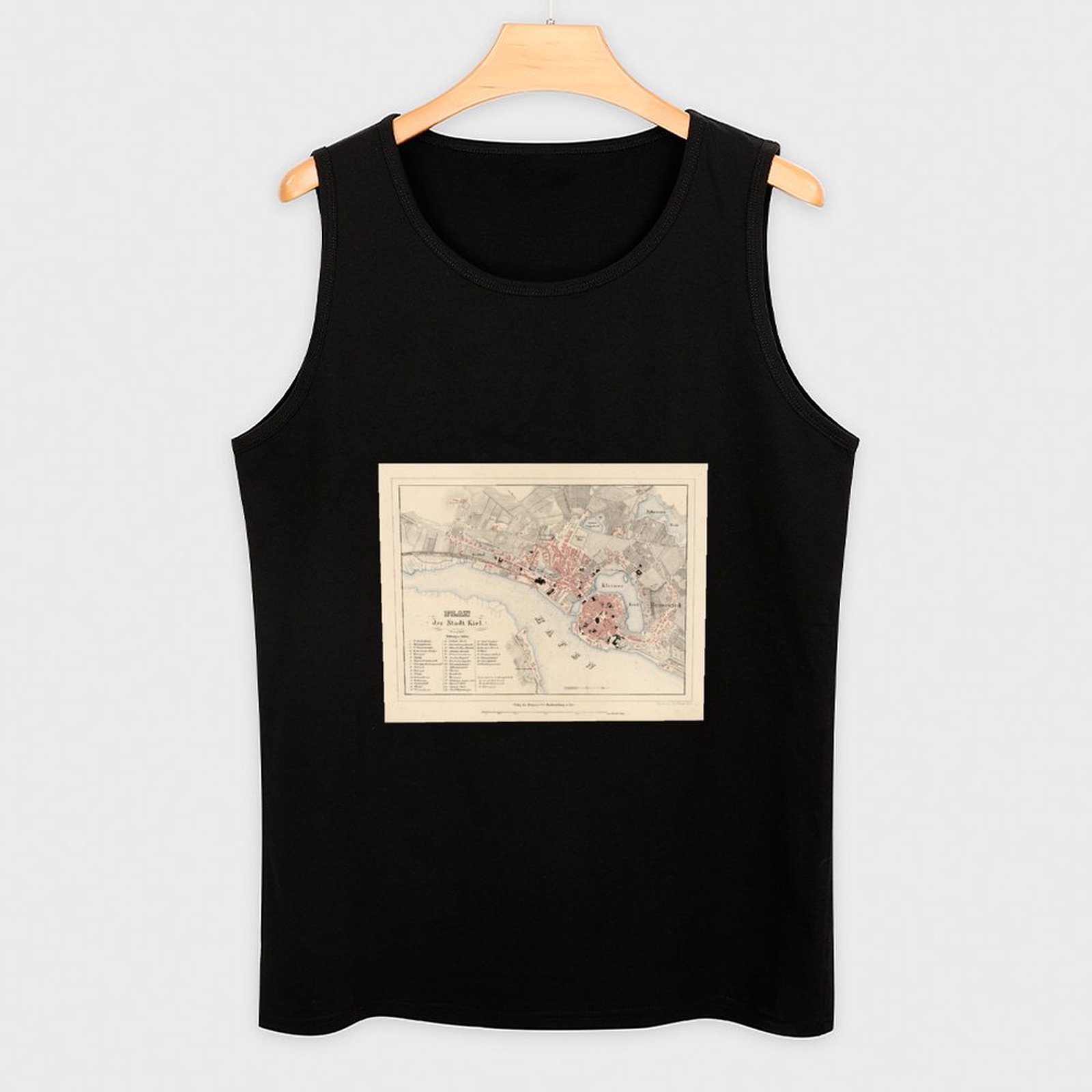 Vintage Kiel Germany Map (1858 – Street Fashion Germany Bewertung und Preis