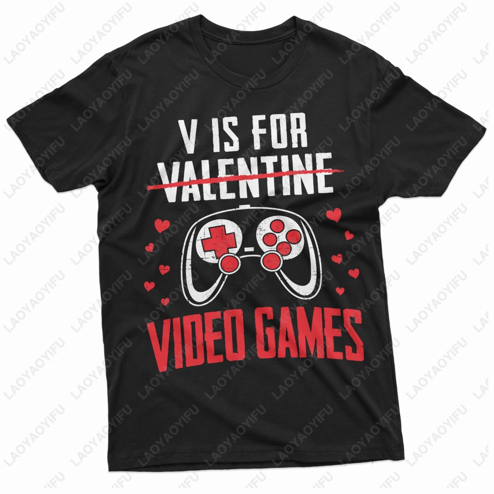 Funny Valentine's Day Printed  – Street Fashion Videos Bewertung und Preis