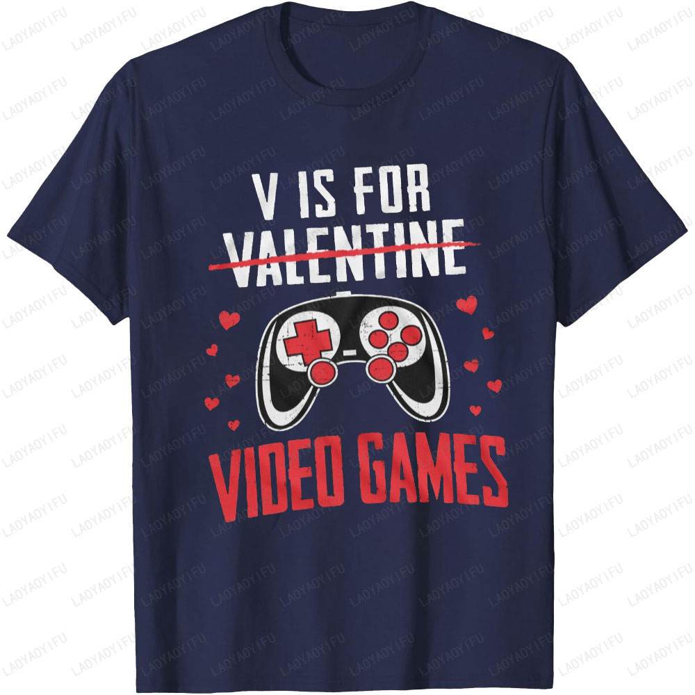 Funny Valentine's Day Printed  – Street Fashion Videos Bewertung und Preis