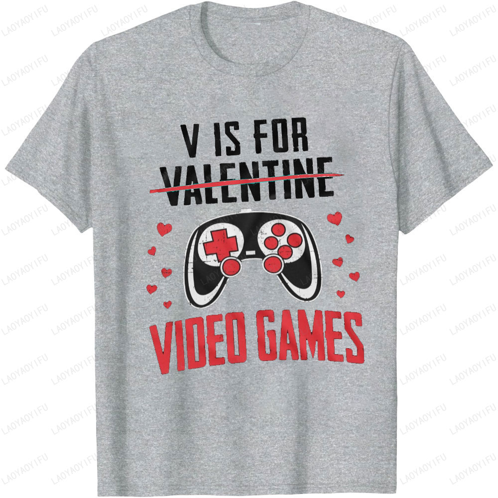 Funny Valentine's Day Printed  – Street Fashion Videos Bewertung und Preis