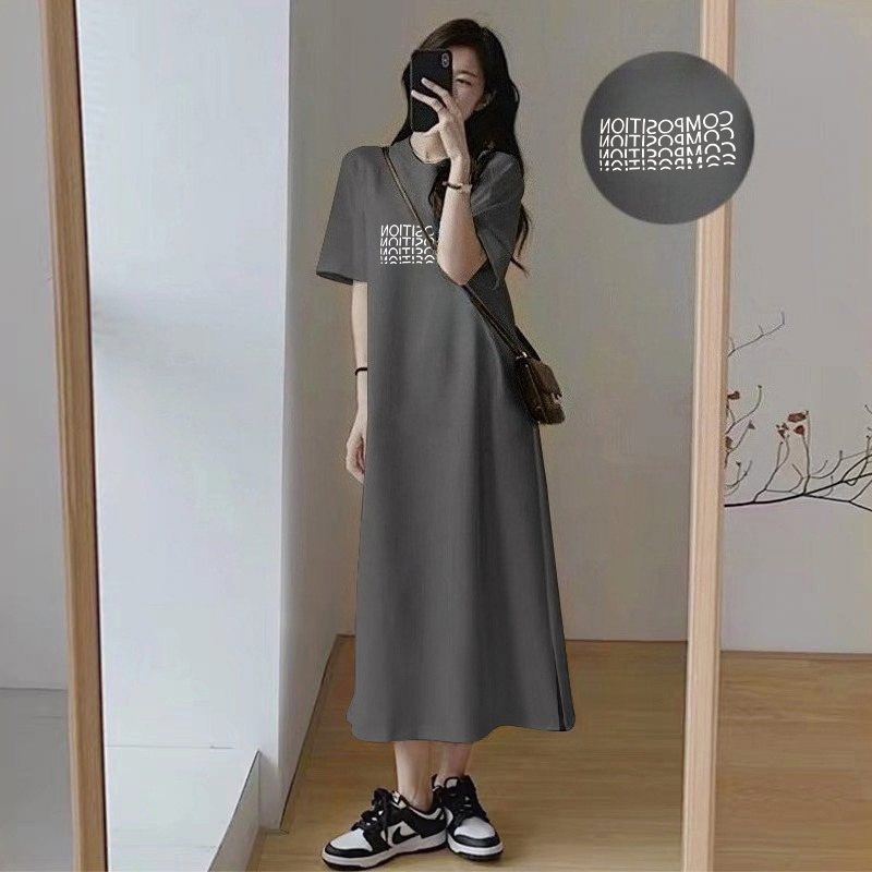 Women's Oversized Slit T-shirt – Street Fashion Plus Size Bewertung und Preis