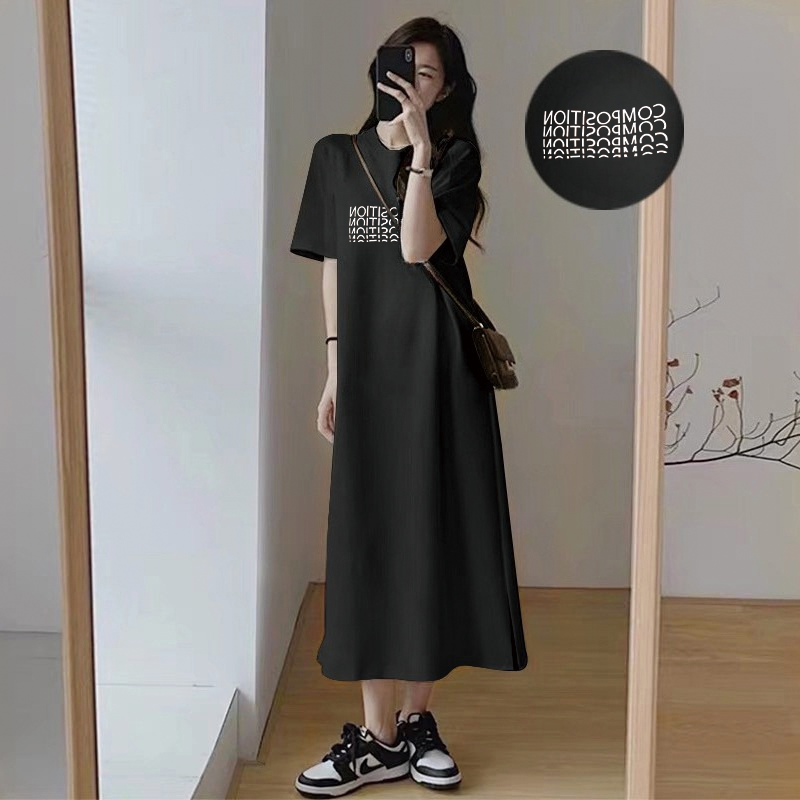 Women's Oversized Slit T-shirt – Street Fashion Plus Size Bewertung und Preis