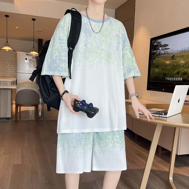 【Top 5-Point Pants】Men's T-Shi – Street Summer Fashion Bewertung und Preis